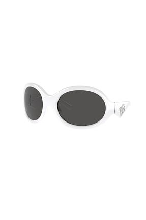 عینک آفتابی سفید زنانه UV400 Dolce&Gabbana - کد 877123585