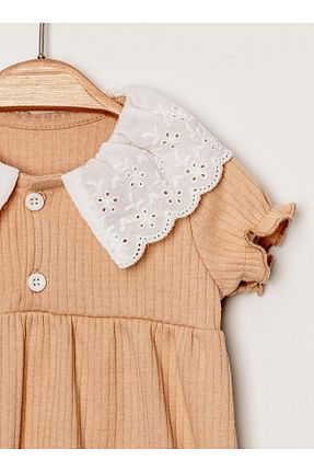 سرهمی قهوه ای بچه گانه آستین کوتاه Chicsy Baby - کد 897696013
