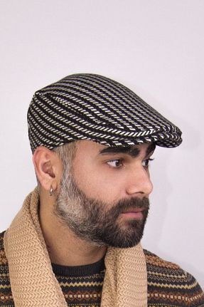 کلاه مشکی مردانه پشمی Bay Şapkacı - کد 796412265