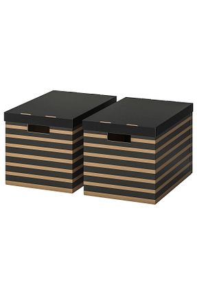جعبه نگداری مشکی Binbirreyon - کد 896740216