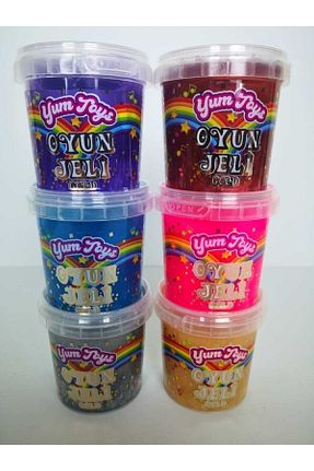 خمیر بازی صورتی 6 تایی YumToys Oyun Jeli - کد 105891131