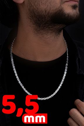 گردنبند نقره مردانه 925 عیار OSMANLI GÜMÜŞ - کد 777101623