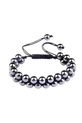دستبند جواهر متالیک زنانه سنگ طبیعی NBS Beautiful Naturel Stones - کد 896770309