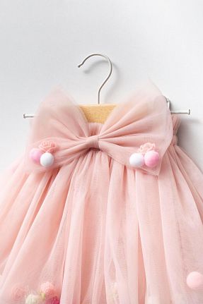 دامن صورتی بچه گانه بافتنی Magu - کد 896774473