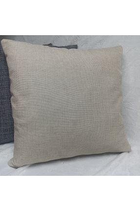 کوسن و روکش کوسن بژ کتان Rüyam - کد 896804097