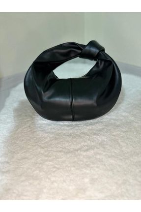 کیف دوشی مشکی زنانه چرم مصنوعی MACMODA - کد 896806209