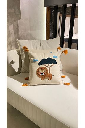 کوسن و روکش کوسن نارنجی پنبه ای Ersperto - کد 896807857