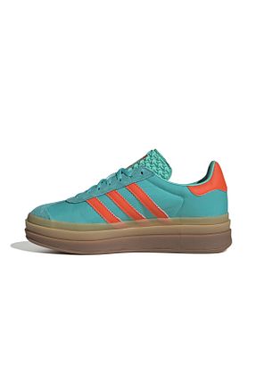 کفش اسنیکر آبی زنانه چسبی adidas - کد 896827400