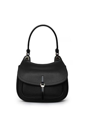 کیف دوشی مشکی زنانه چرم مصنوعی Matmazel - کد 896830420