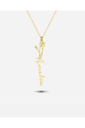 گردنبند نقره طلائی زنانه 925 عیار MEKS JEWELS - کد 761601091