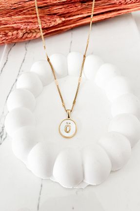 گردنبند استیل ( فولاد ) زرد زنانه استیل ضد زنگ Pretty - کد 896831515