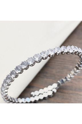 دستبند استیل (فولاد) متالیک زنانه استیل (فولاد) Kyver - کد 896328833