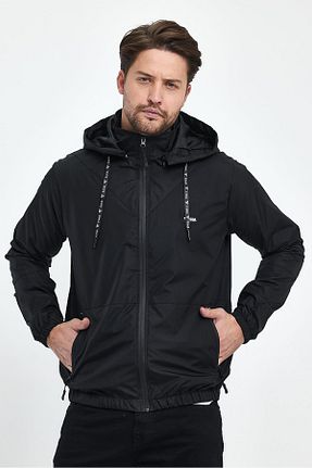 بادگیر و بارانی مشکی مردانه پنبه پلی استر Cavla Collection - کد 897747772