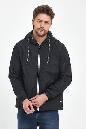 بادگیر و بارانی مشکی مردانه پنبه پلی استر Cavla Collection - کد 897747717