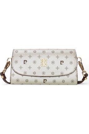 کیف پستچی بژ زنانه Pierre Cardin - کد 896859132