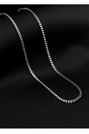 گردنبند استیل ( فولاد ) طوسی مردانه استیل (فولاد) Yellow Rise - کد 896870680