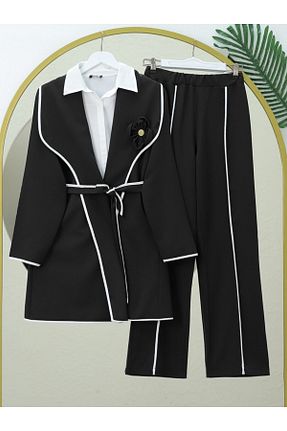 ست بالاتنه و پائین تنه مشکی زنانه بافتنی Modamorfo - کد 896862877