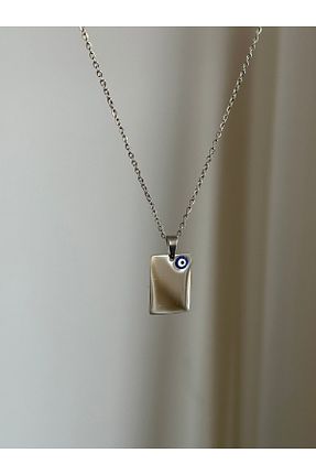 گردنبند استیل ( فولاد ) طوسی استیل (فولاد) YOUES JEWELRY - کد 896876009