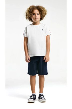 ست بالاتنه و پائین تنه سفید بچه گانه بافتنی U.S. Polo Assn. - کد 897761690