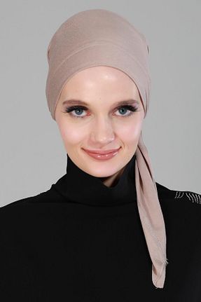کلاه شنای حجاب قهوه ای زنانه Aisha