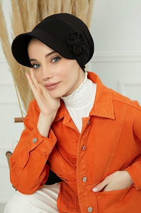 کلاه شنای حجاب مشکی زنانه Aisha
