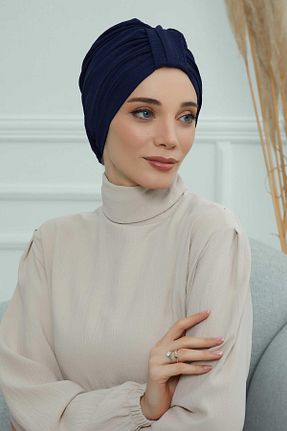 کلاه شنای حجاب سرمه ای زنانه Aisha
