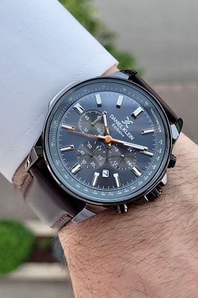 ساعت مچی طوسی مردانه 41-45 میلی متر Daniel Klein - کد 896799914