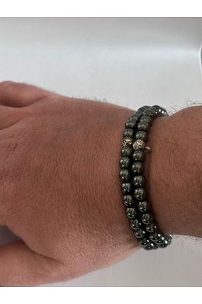 دستبند جواهر طوسی زنانه سنگ طبیعی EgeEceSilvers - کد 896877020
