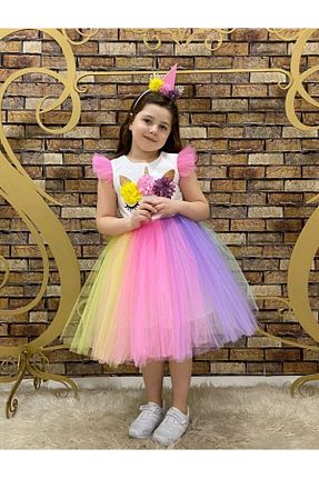 لباس رنگی بچه گانه بافتنی TİNY GOLDEN - کد 898866482