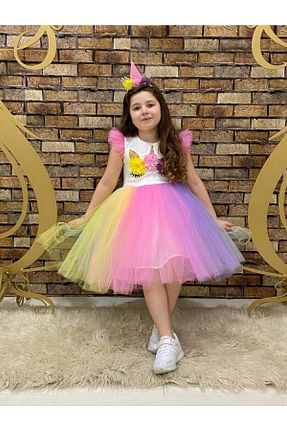 لباس رنگی بچه گانه بافتنی TİNY GOLDEN - کد 898866482
