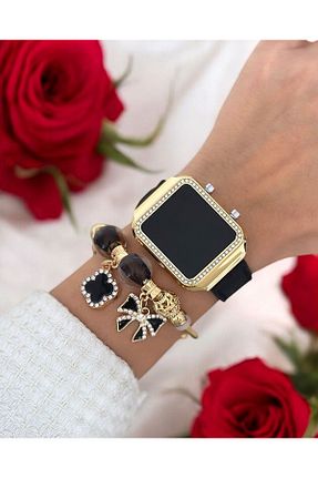 ساعت مچی مشکی زنانه فلزی Has - کد 898357425