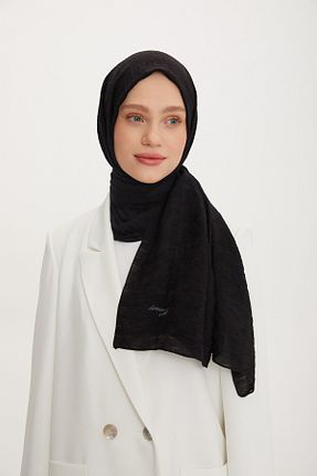 شال مشکی زنانه پنبه ای Armine - کد 327514287