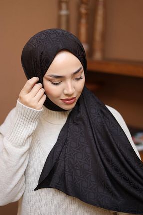 شال قهوه ای زنانه پلی استر Silk Home - کد 797608952