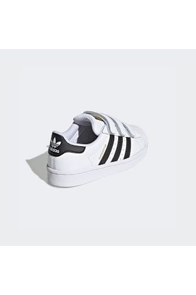 کفش اسنیکر سفید بچه گانه بند دار adidas - کد 100256205