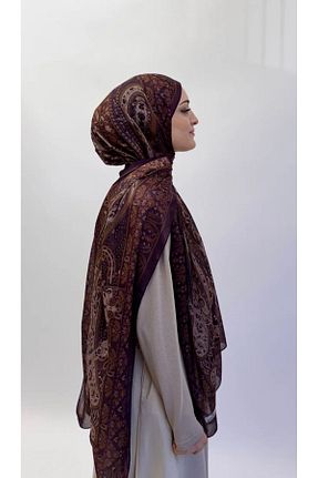 شال بنفش زنانه پلی استر Karaca - کد 893076527