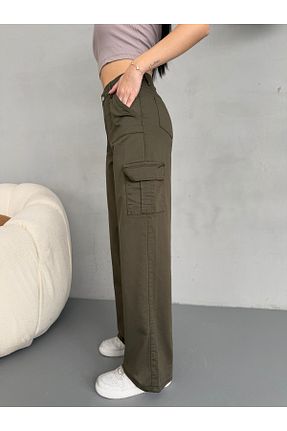 شلوار سبز زنانه بافتنی alanora - کد 849287463