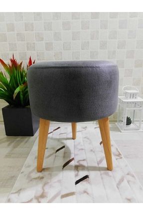 پوف و نیمکت طوسی 40 * 40 PufyHome - کد 113441365