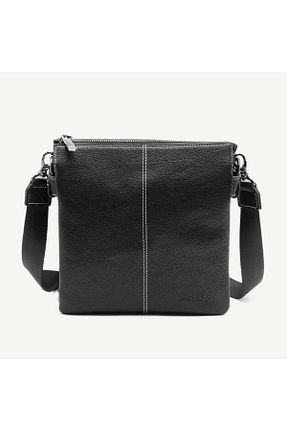 کیف پستچی مشکی زنانه چرم خالص Uderra Leather - کد 896928408