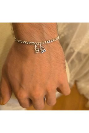 دستبند نقره طوسی زنانه 925 عیار anadolusilver - کد 884286248