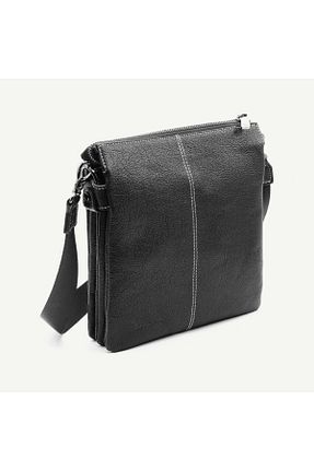 کیف پستچی مشکی زنانه چرم خالص Uderra Leather - کد 896928408