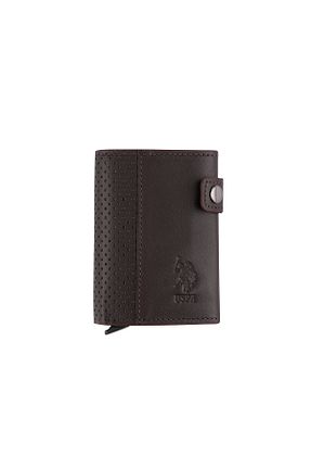 کیف پول قهوه ای مردانه U.S. Polo Assn. - کد 242881941