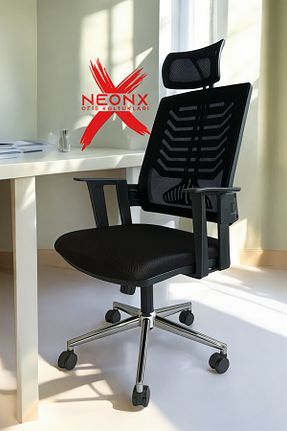 صندلی مطالعه مشکی ثابت neonx - کد 826318183
