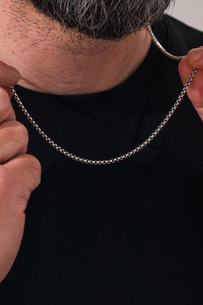 گردنبند نقره مردانه 925 عیار Tmt Silver - کد 897919554