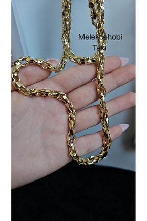 گردنبند استیل ( فولاد ) طلائی زنانه استیل (فولاد) XUPING JEWELRY - کد 896985180