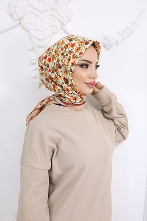روسری صورتی پنبه ای HAR-UM Ticaret - کد 897019305