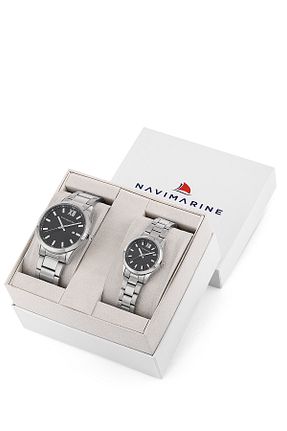 ساعت مچی طوسی زنانه 41-46 میلی متر Navimarine - کد 898860361