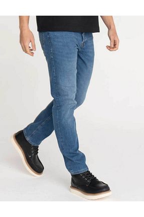 شلوار جین آبی مردانه پاچه گشاد Jack & Jones - کد 750555699