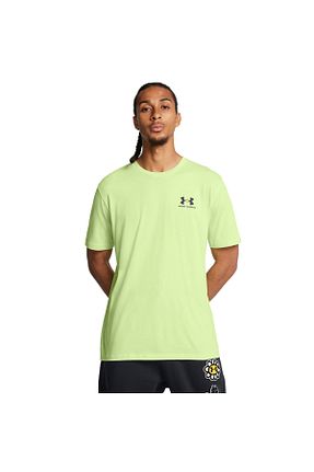 تیشرت سبز مردانه یقه دوچرخه Under Armour - کد 845537802