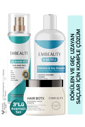ست مراقبت مو Embeauty - کد 871676267