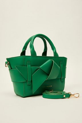 کیف دستی سبز زنانه چرم مصنوعی Ted Baker - کد 896760851